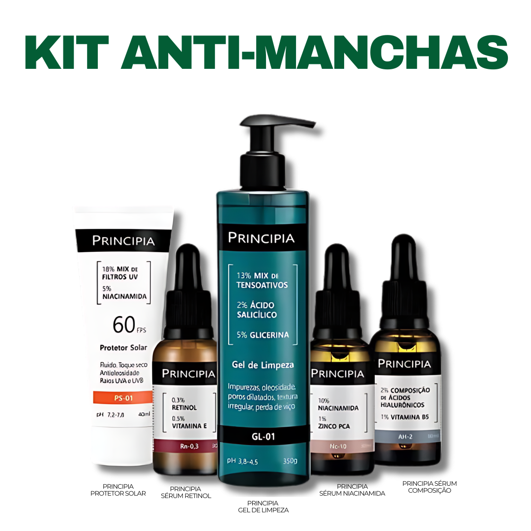Kit Anti- Manchas (5 produtos)